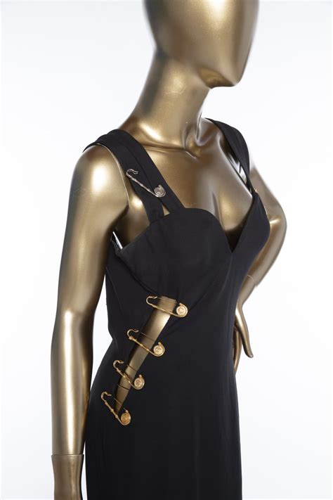 versace safety pin price|versace safety pin dress.